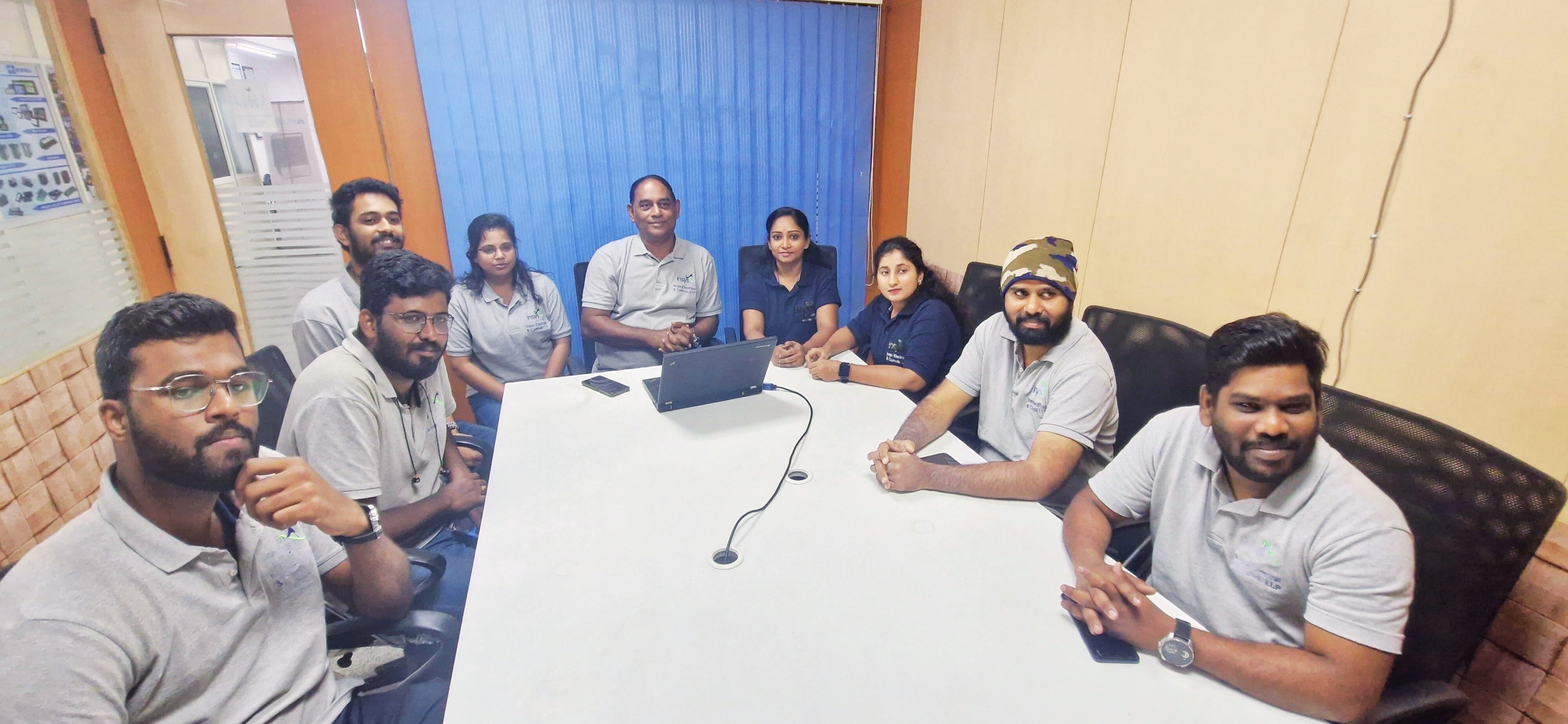 INSYS team in the office