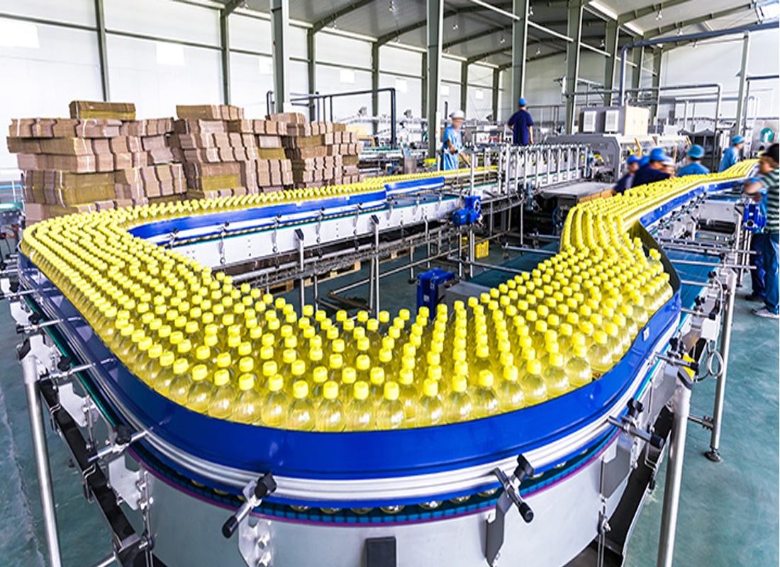Food and beverage processing line